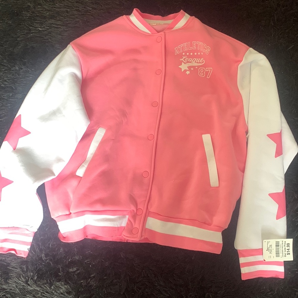 Cute Y2K Varsity Jacket, Brand new